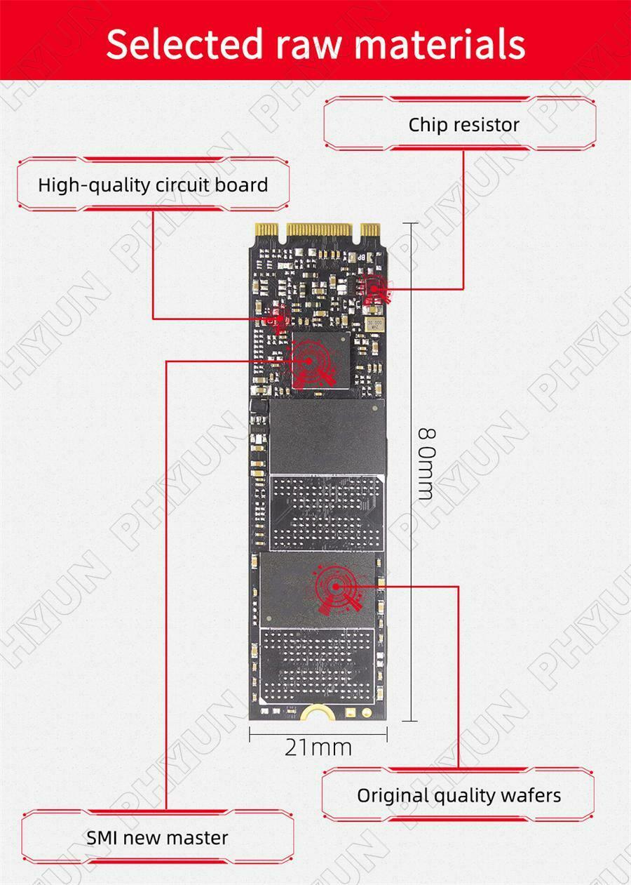 M.2 SATA-120G Hard Disk Solid State Hard Disk For Notebook Computer Desktop 1x