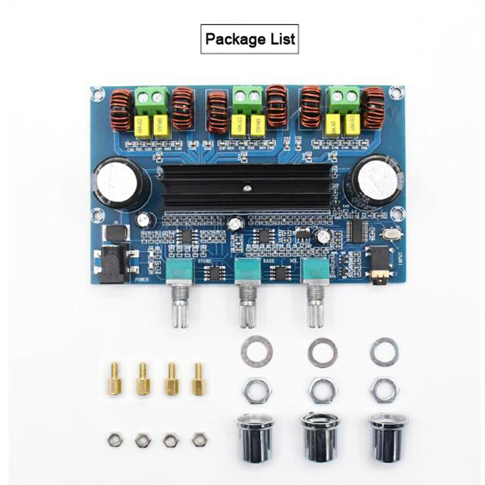 High Power Digital Amplifier Board TPA3116D2 5.0 Bluetooth Amplifier 2.1 Channel
