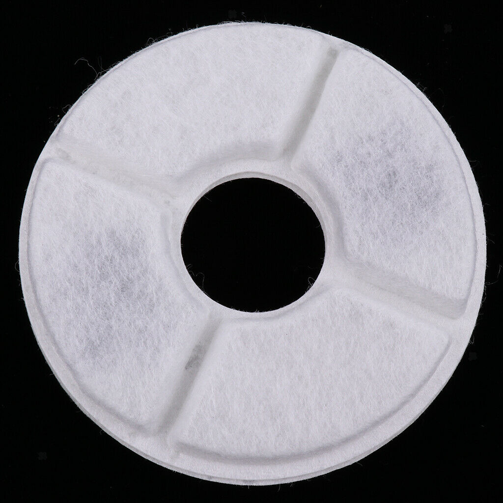 2PCs Pet Water  Replacement Filters, Premium Cotton Activated