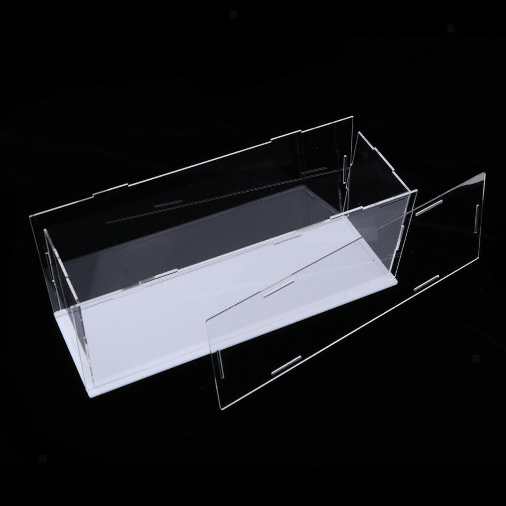 Acrylic Display Case Dustproof Dustproof Box Large Protection Case 11x3.14x4.3''