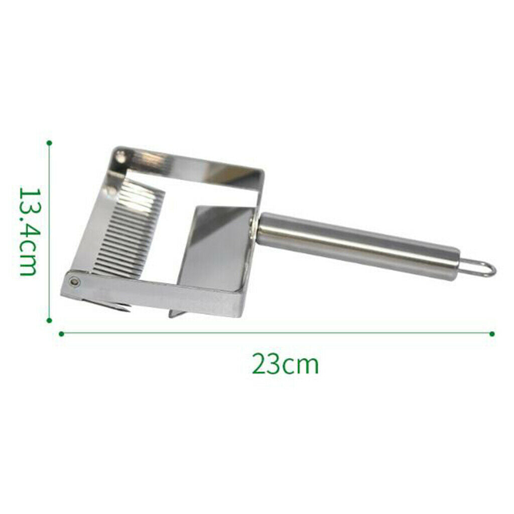 Stainless Honey Scraper Fork Uncapping Fork Hive Shovel Beekeeping 23x13.4cm