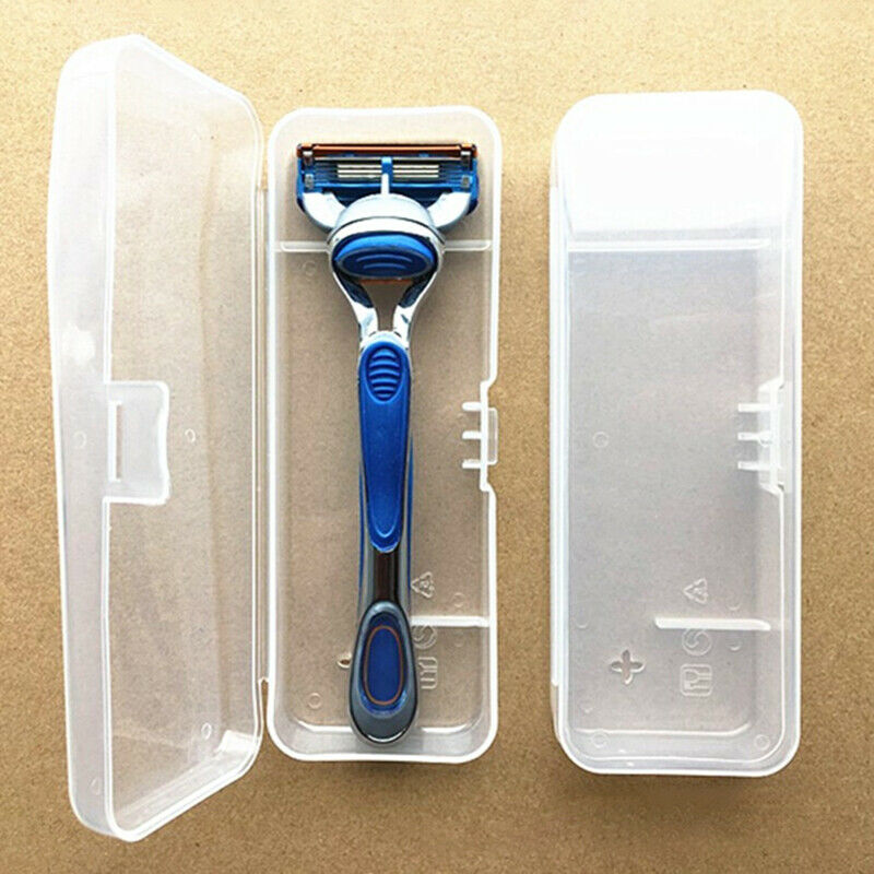 Men's Shaver Storage Box Portable Travel Razor Case Shaving Box ContainersA KX