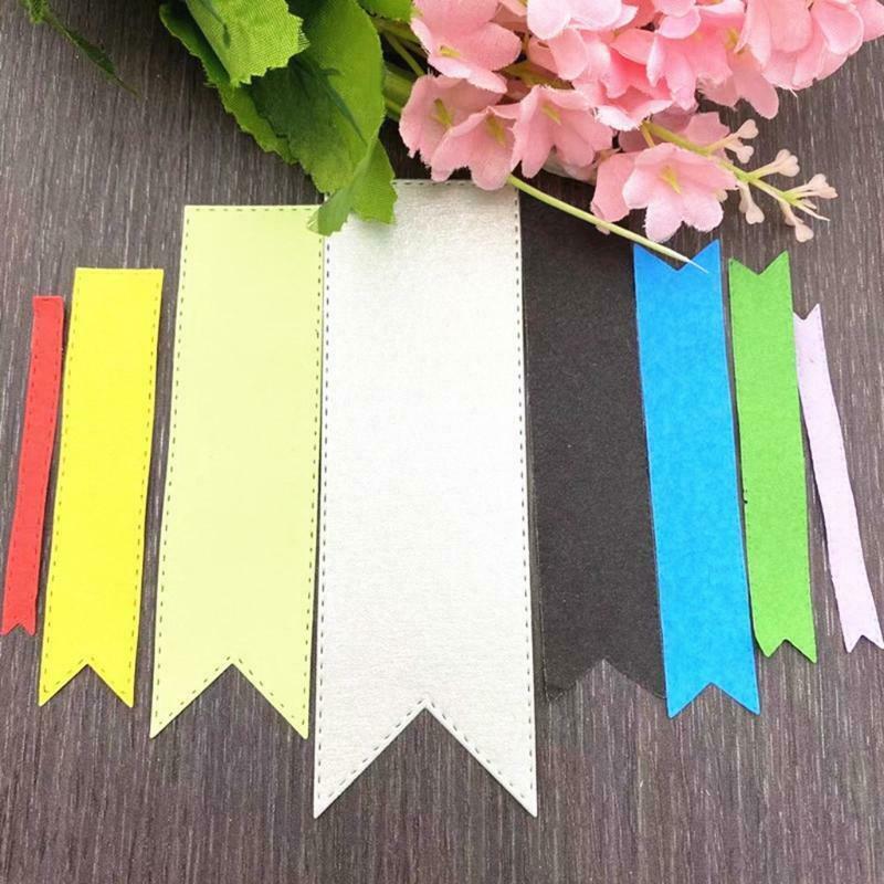 Streamer Bookmark Metal Cutting Dies Stencil Scrapbooking DIY Album Stamp Paper