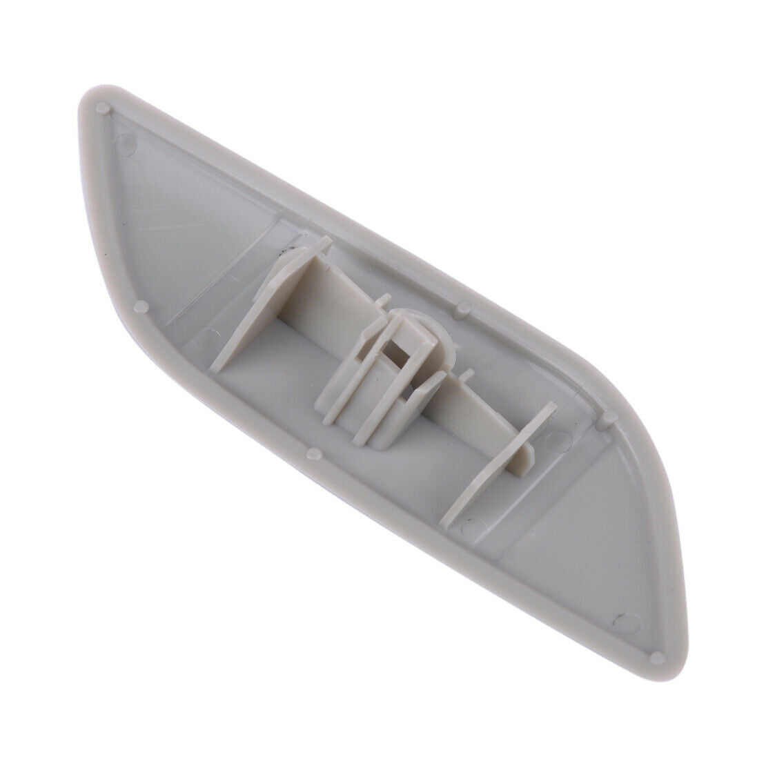 2x Grey Front Bumper Headlight Washer Nozzle Cover Cap Fit for Mazda 3 AXELA