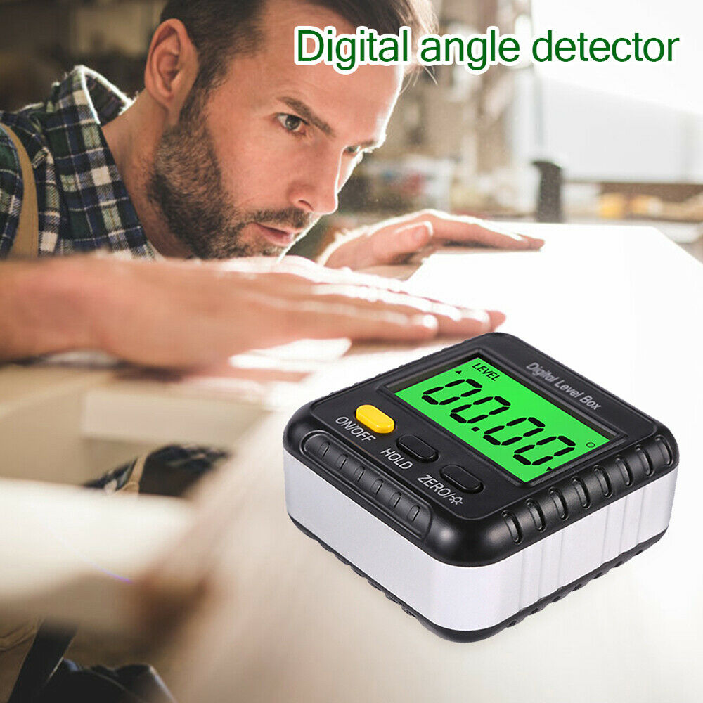 Level Gauge Digital LCD Protractor Magnetic Inclinometer Digital Angle Finder LI