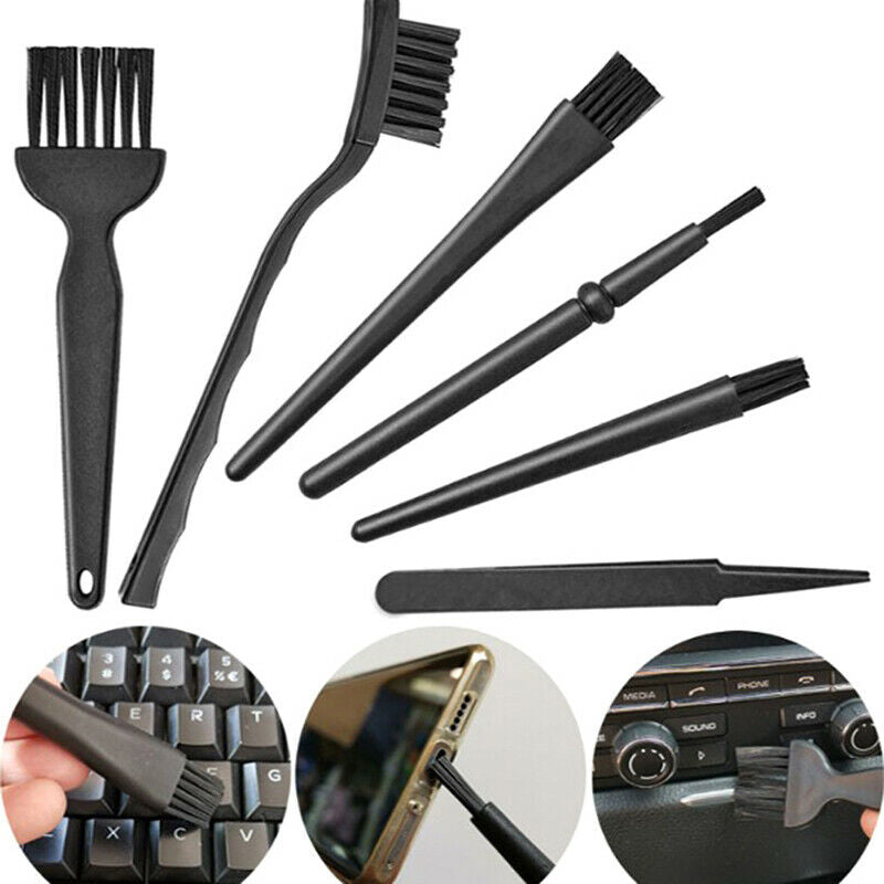 6Pcs/Set Anti Static Brush Cleaning Brush Tool For Mobile Phone Tablet Repai Fx