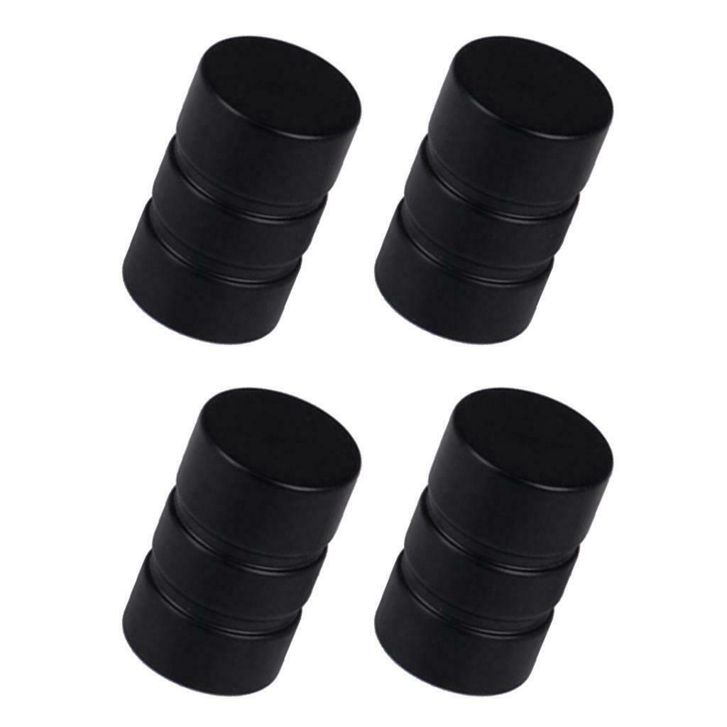 4-Pack 28mm Window Drapery Curtain Rod End Drapery Pole Rail Decorative Heads