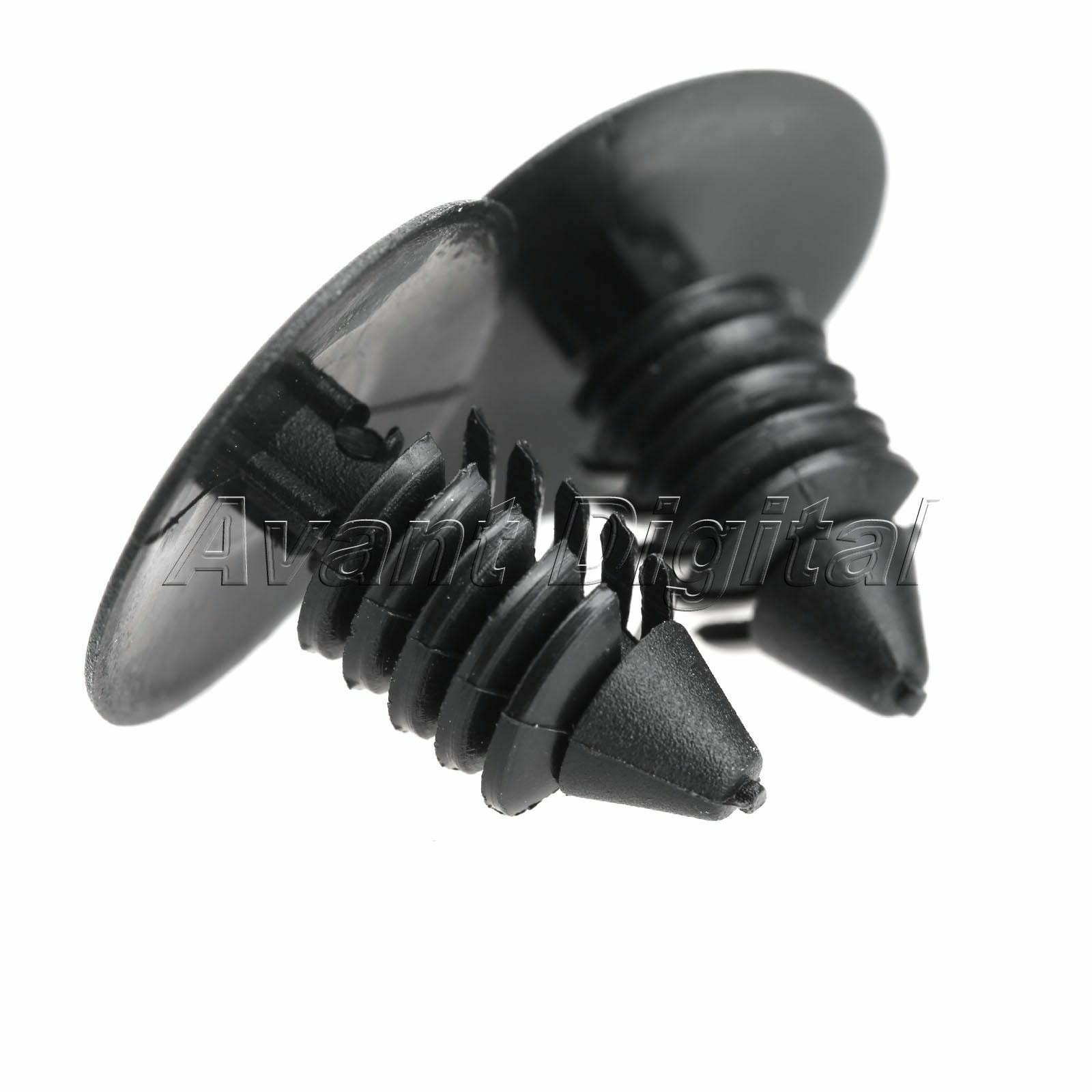 50X Car Fender Bumper Nylon Black Retainer Fastener Clip for AMC Ford Chrysler