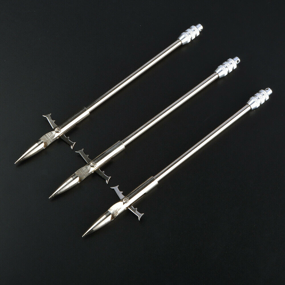 6X Bowfishing Darts Slingshot Arrowheads Fishing Tips Broadhead Catapult Hunting