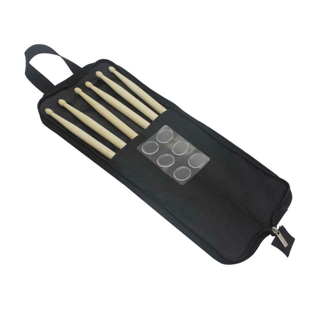 Drum Set Accessories Drum Sticks Carry Mallet Bag Drum Dampening Gels