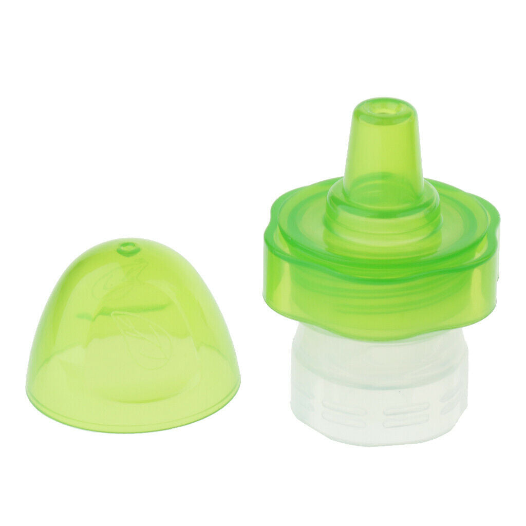 Baby Bottle Cup Cover Conversion For Universal Standard Mouth Bottles - Green,