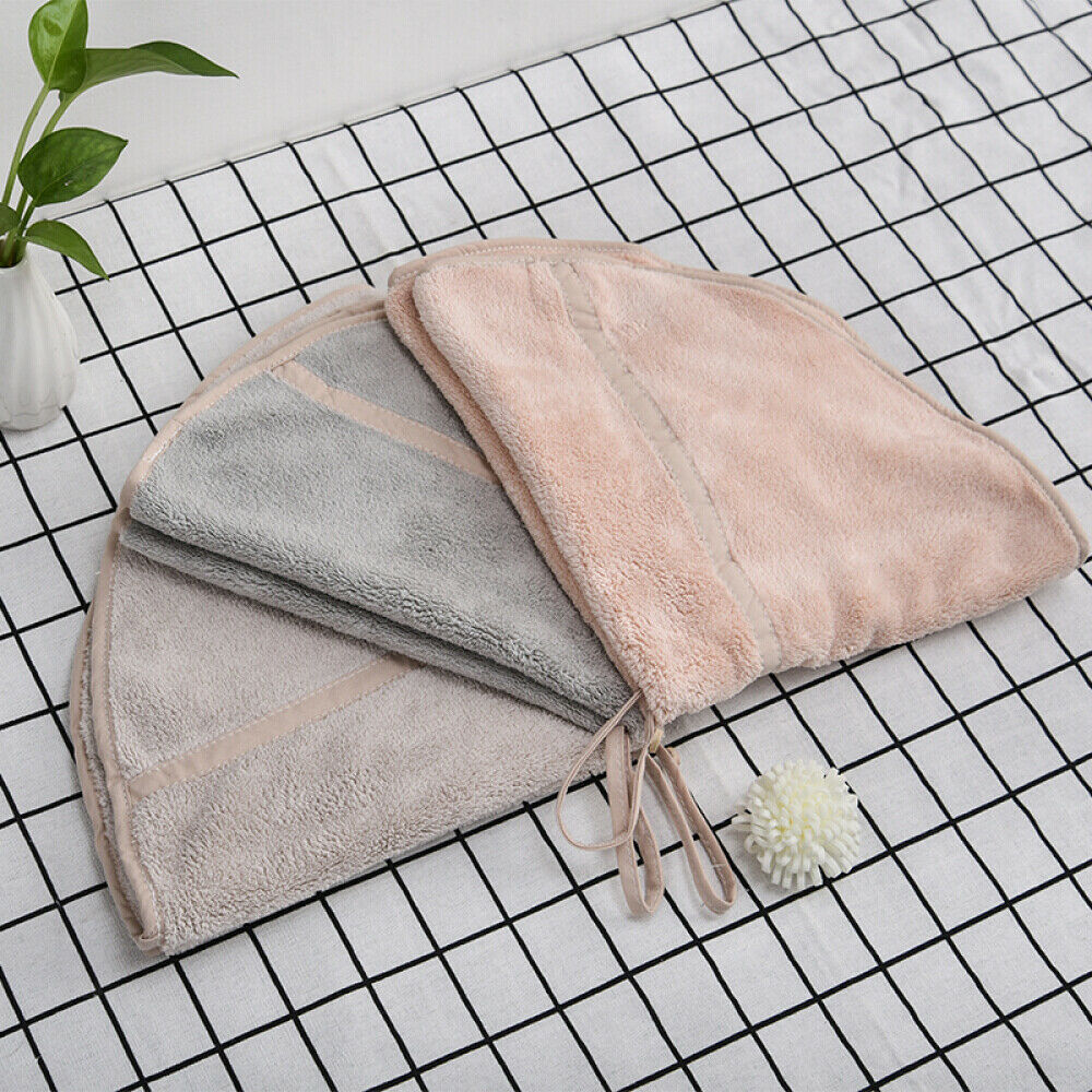6Pcs Bathroom Kitchen Wipe Towels Soft Thicken Washcloth 3-Colors Dia. 19.7"
