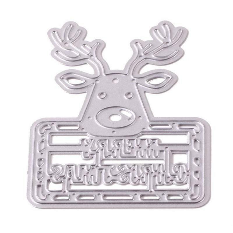 Deer Sign Metal Cutting Dies Stencil DIY Scrapbook Album Paper Card Template