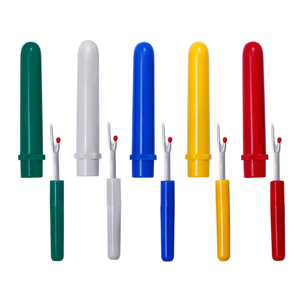 5Pcs Sewing Seam Ripper Lot Embroidery Cross Stitch Thread Cutter Remover