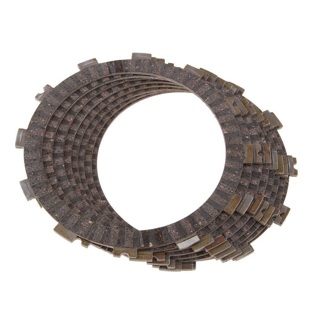8 Pieces Motorcycle Clutch Friction Plates for Kawasaki KLX450R KX450F