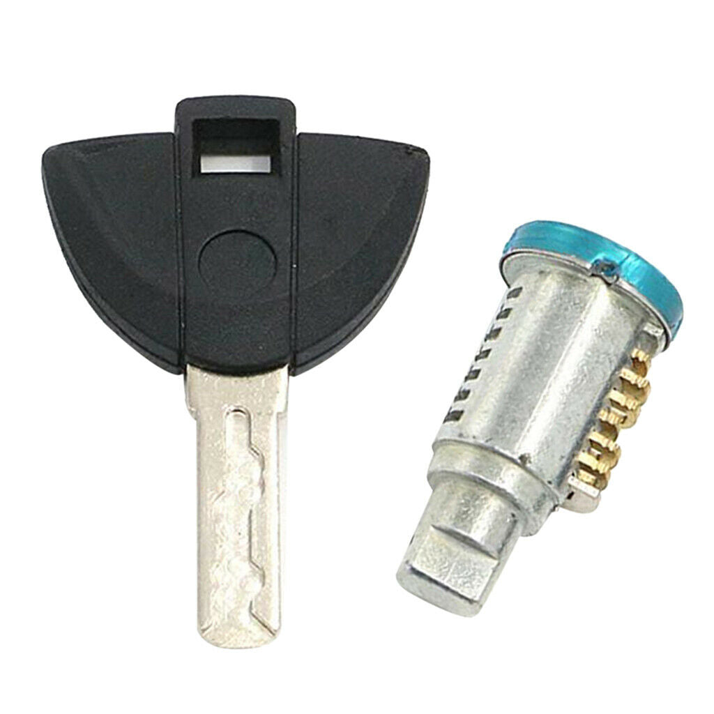 Motorcycle Lock Key Set - Rear Passenger Seat Lock Core Side Box for BMW S1000RR