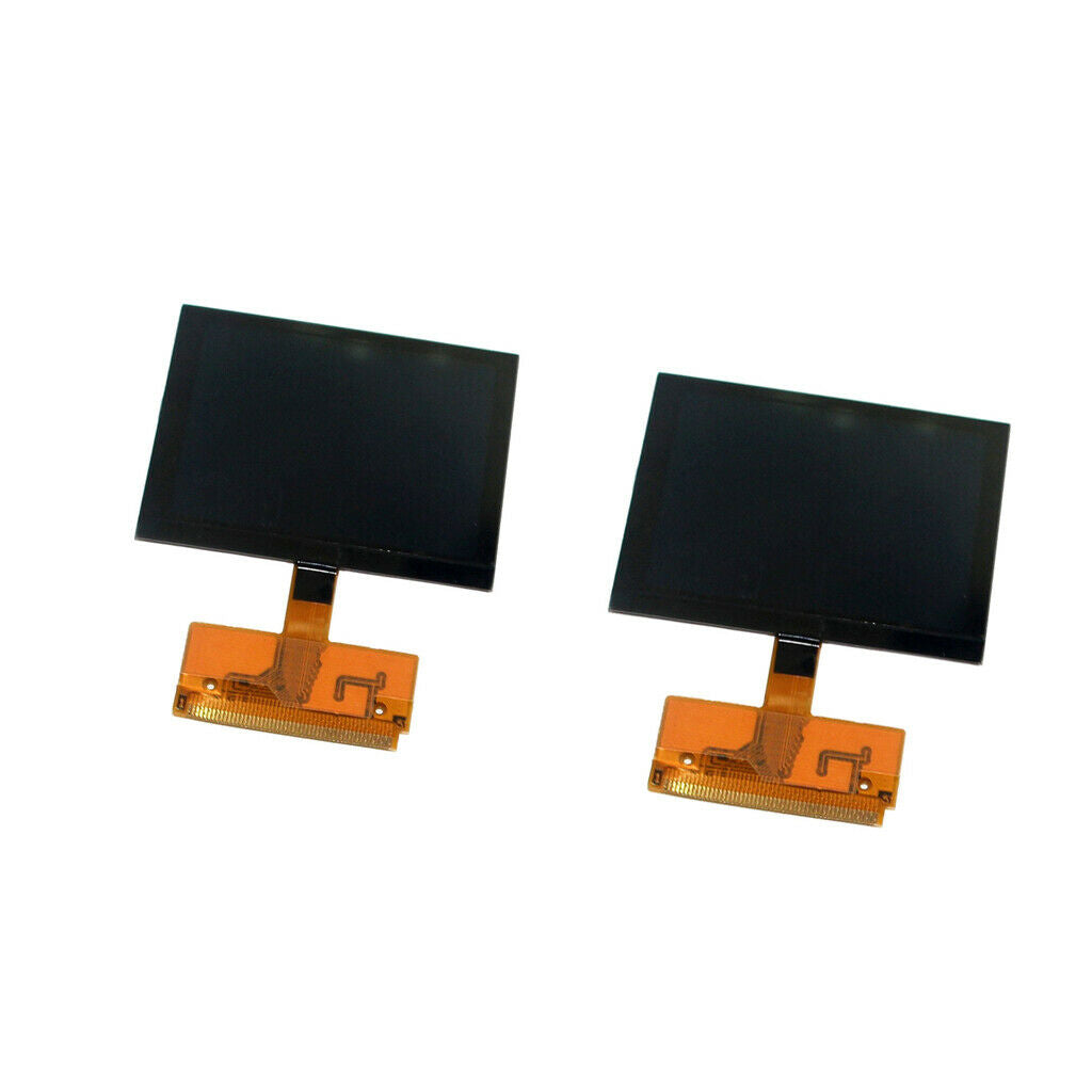 2Pcs 1.5" Glass LCD Instrument Speedometer Display for Audi A4 A6 C5 B5 VDO