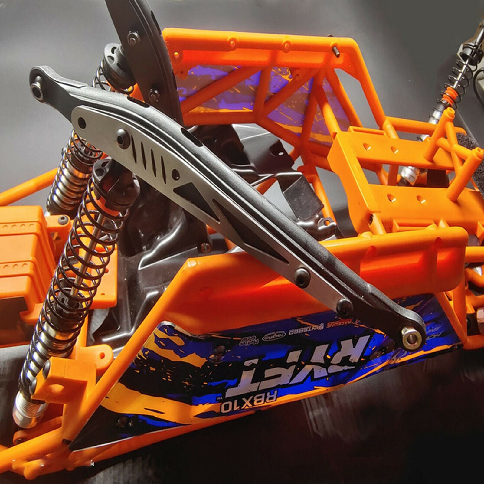 Rear Pull Arm Reinforce Plate for KYX Axial 1/10 RBX10 Ryft Off-Road Vehicle
