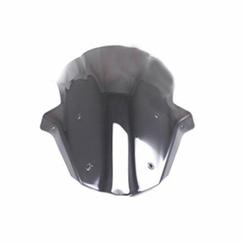 Black Motor Double Bubble Windshield  for Kawasaki Ninja ZX10R ZX 10R 2011-2015