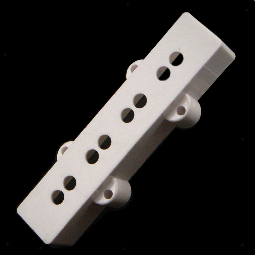 Pack of 2 white bass pickup covers Neck & Bridge for JB Bass