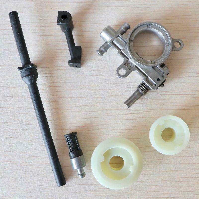 Oil Pump Filter Pipe Hose Line worm Kit For Chinese 25CC 2500 Chainsaw Spare