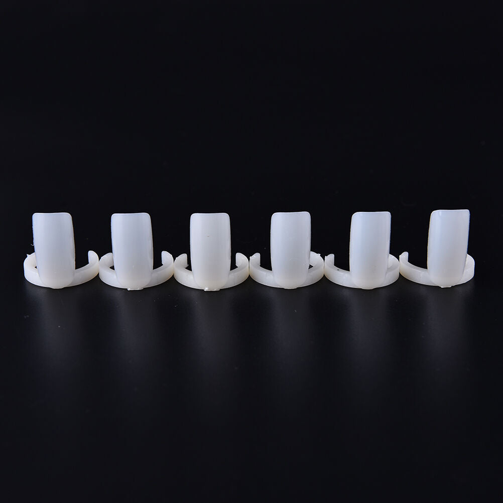 50x Polish UV Gel Color Pops Display Nail Art Ring Style Nail Tips Fad VhDEAU