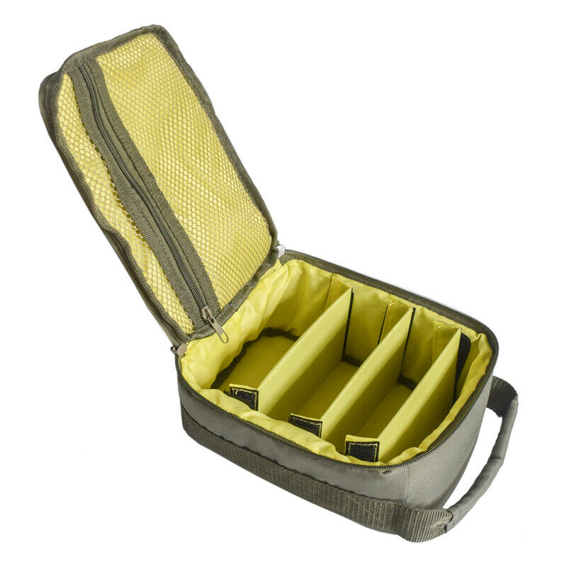 1PC Fishing Reel Storage Bag Fly Bait Storage Gear Lure Line Organizer Cover Box