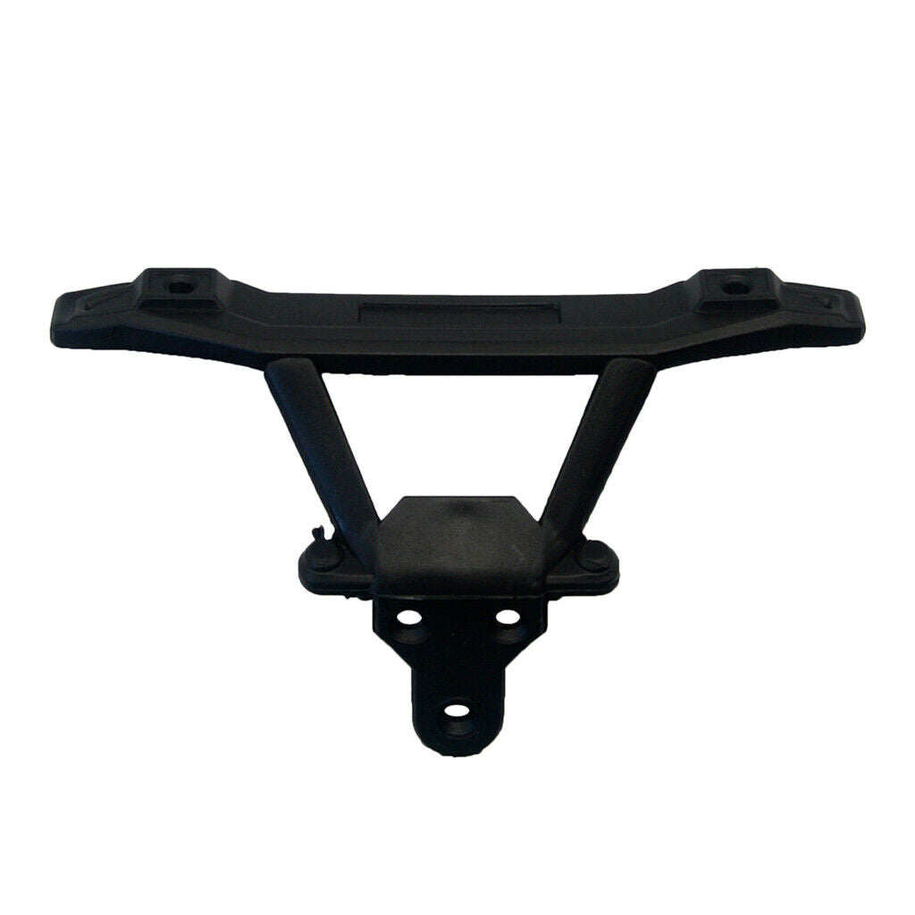 2Pcs Rc Car Front Rear Bumper DIY Fit for Xinlehong 9125 Replacements Black