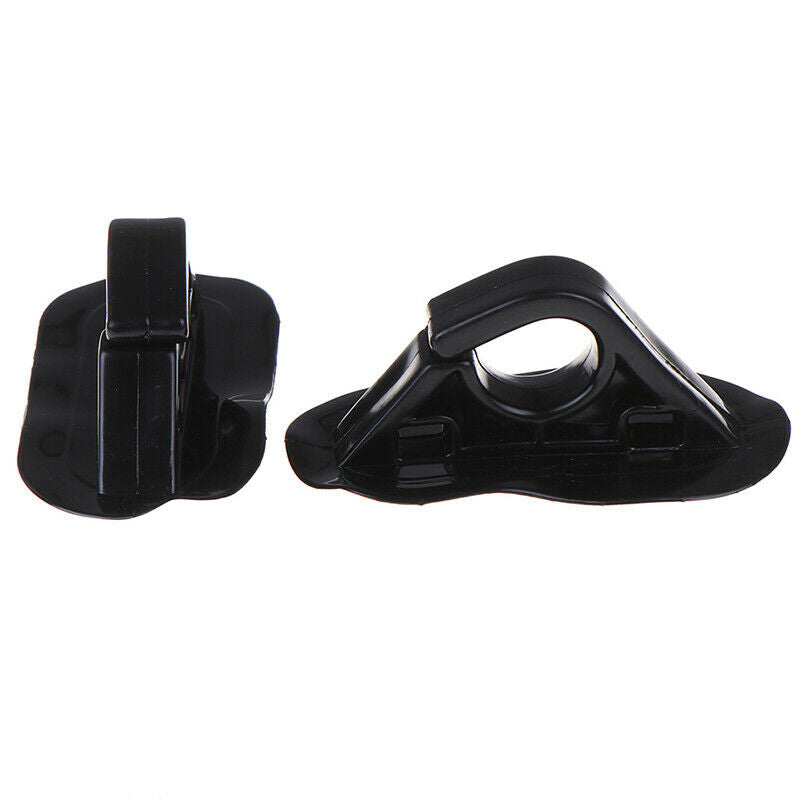 2Pcs PVC Oar Paddle Stand Holder Hook Buckle for Boat Canoe Kayak Rubber .l8