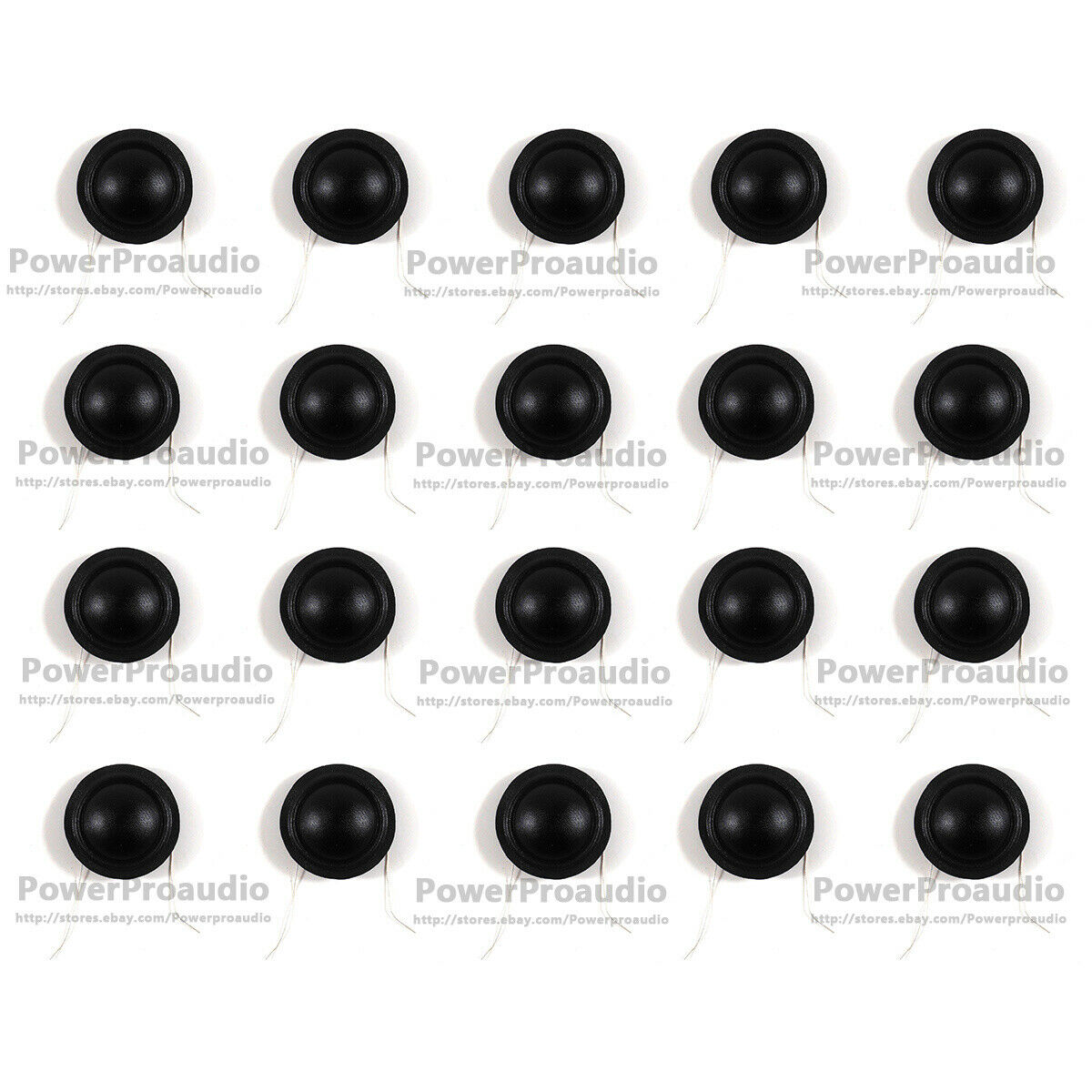 20pcs/lot Aftermarket 19.43 mm tweeter diaphragm voice coil,silk Dome 4ohm 180°