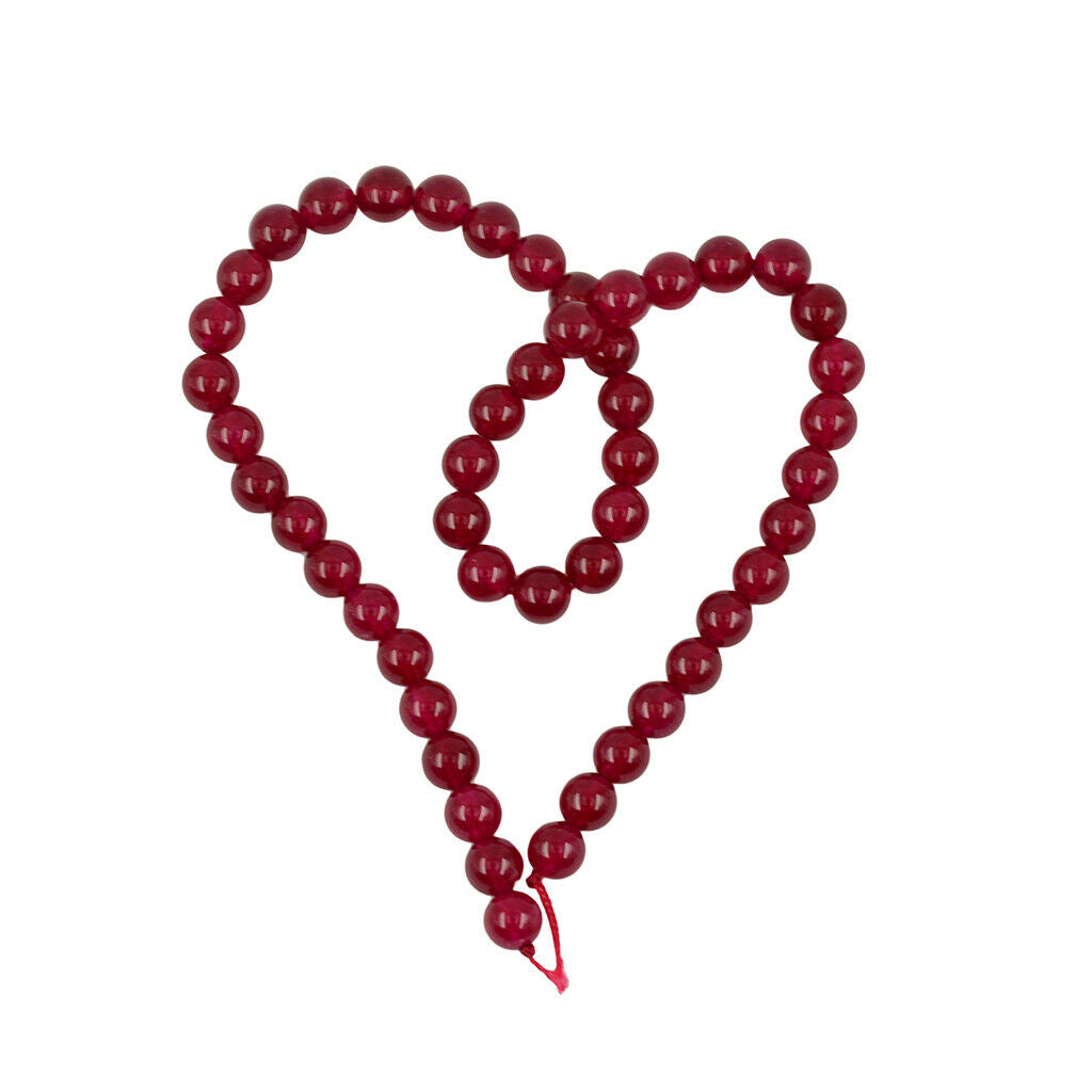Natural Crystal Beads Stone Gem Round Loose Beads For