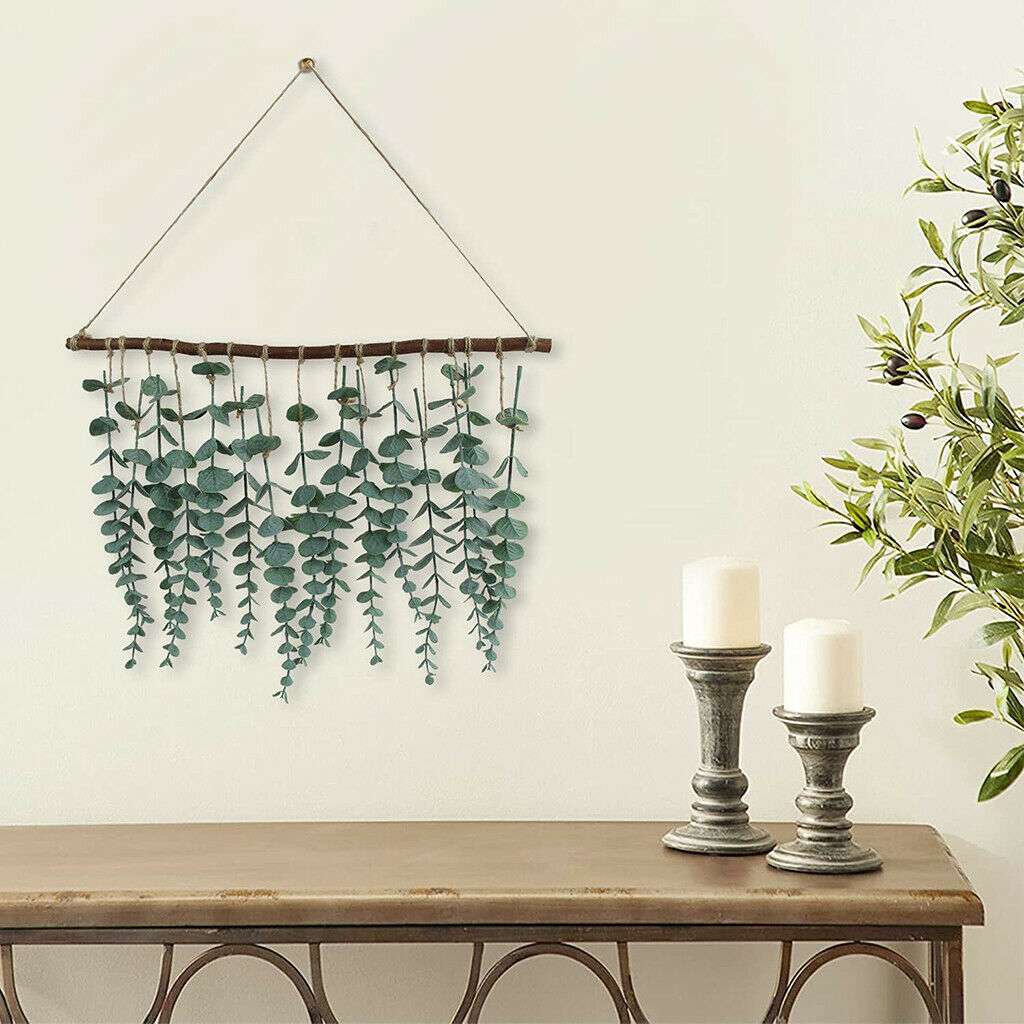 Eucalyptus Plastic Plants Leaves Wall Doorway Backdrop Arch Decor Crafts