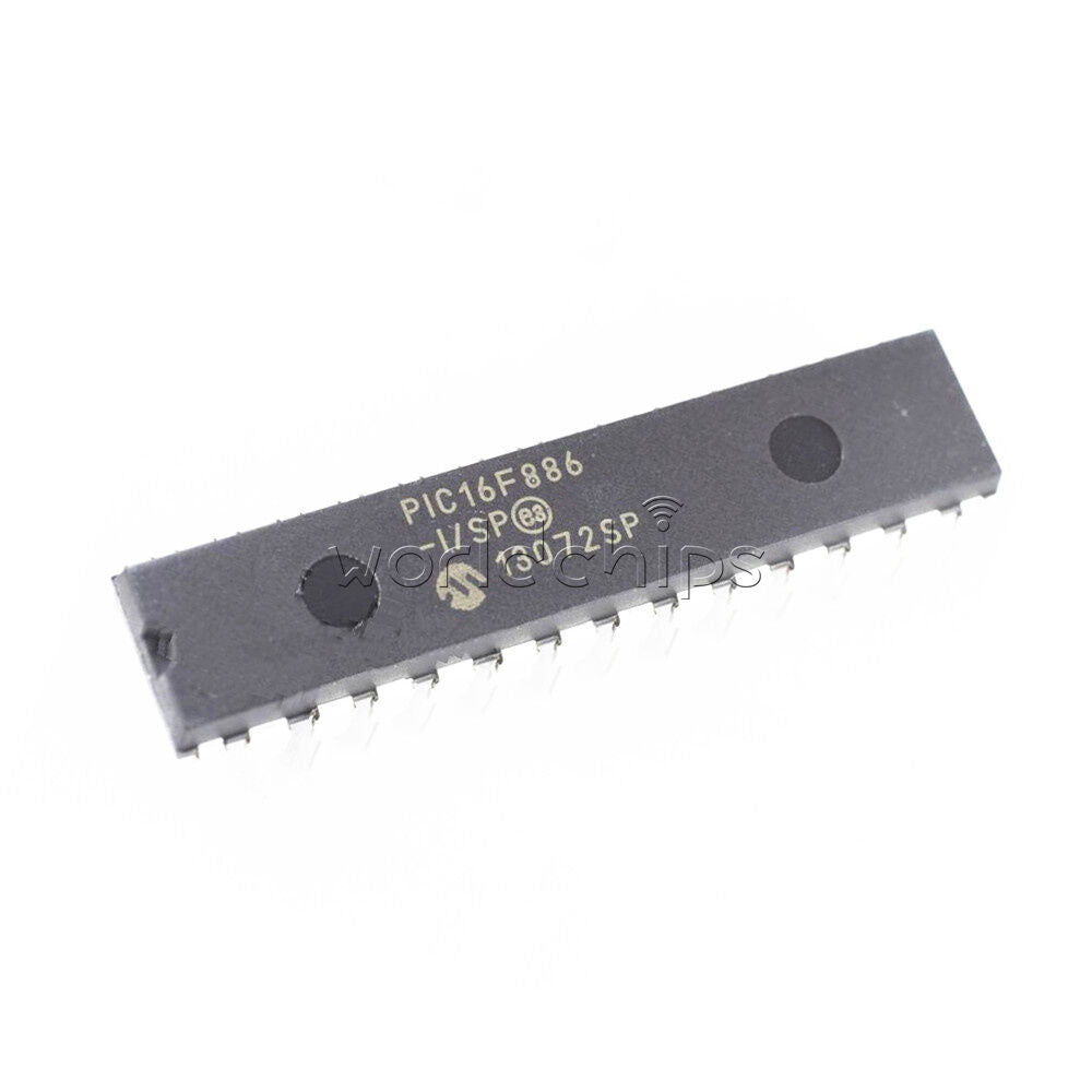 New PIC16F886 PIC16F886-I/SP MICROCHIP MCU IC DIP-28