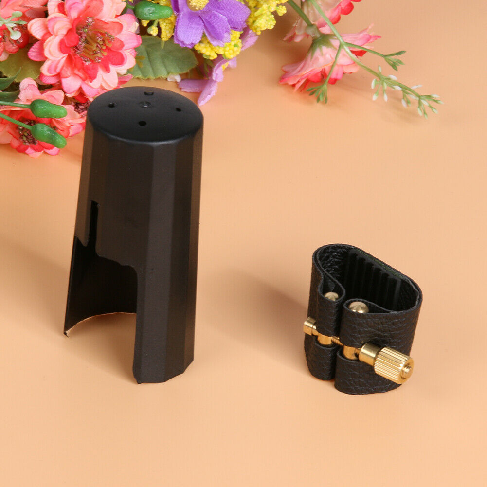 Alto Sax Soft Card Flute Head Reed + Sax Bakelite Flute Head Cap @