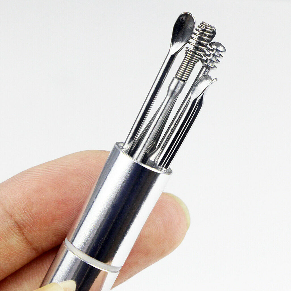 Set of 6 Ear Cleaners Earpick Wax Cleaner Enl Cleaner