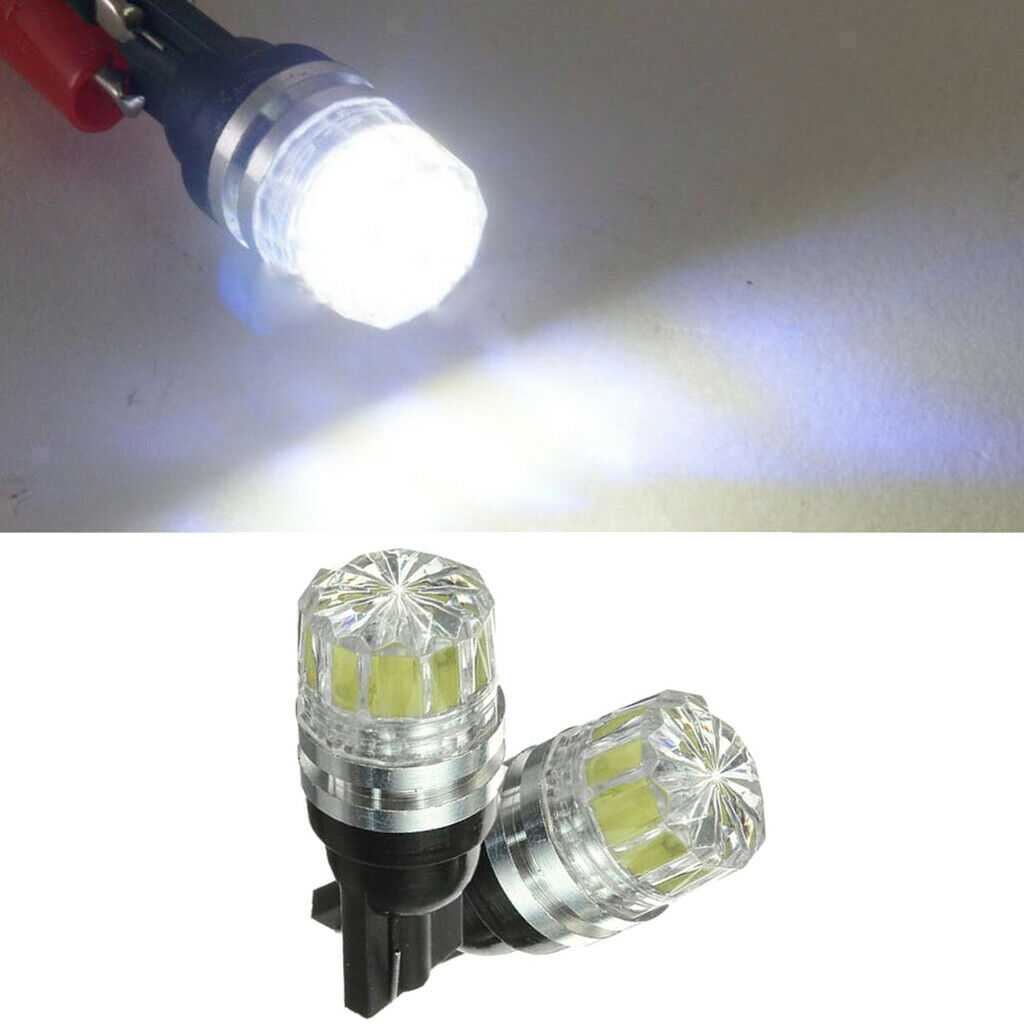 2x T10 Super Bright 5050 SMD Turn Signal Taillight LED Bulb White