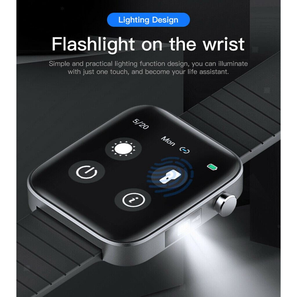 Bluetooth 5.0 Blood Pressure Blood Oxygen Smart Watch Bracelet Wristband