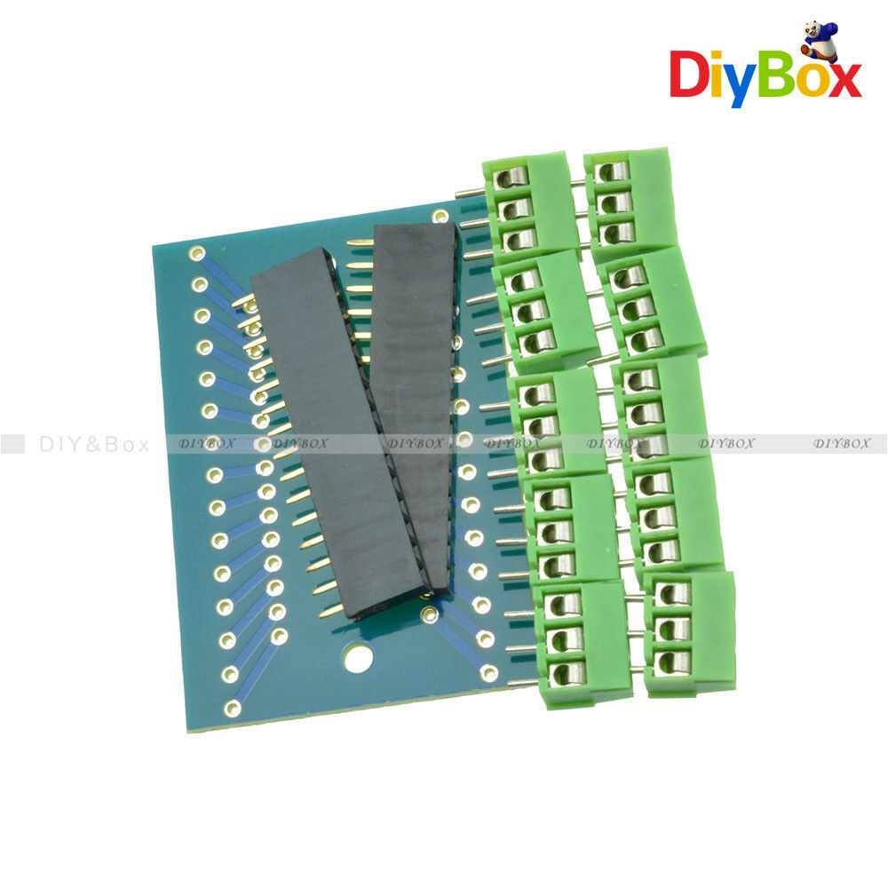 Expansion Board Terminal Adapter DIY Kits for Arduino NANO IO Shield V1.0