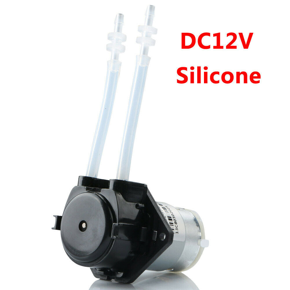 DC12V Lab Dosing Analytical Self-priming Mute Peristaltic Liquid Pump Silicone