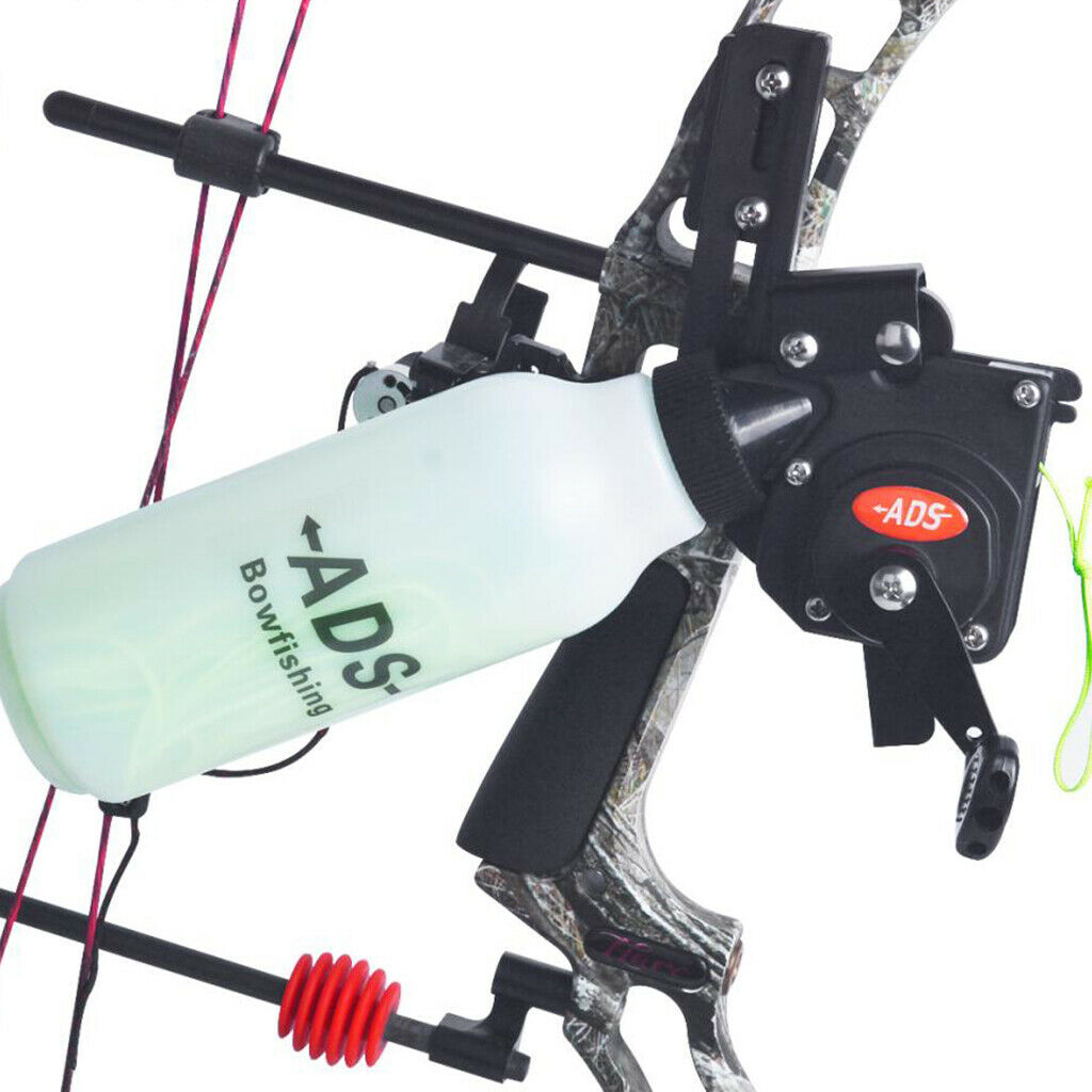 Bow Fishing Reel for Compound Recurve Bow Target Shooting Hunting & 40m Line