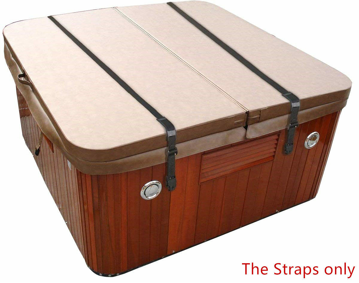 4 X Hot Tub Cover Spa Cover Strap Wind Strap W/ keys and Hardwares