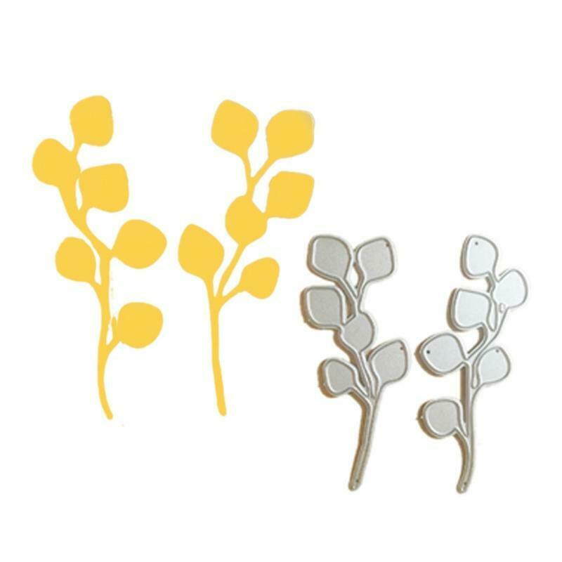 Leaf Metal Cutting Dies Stencil Scrapbooking DIY Album Stamp Paper Card Mold