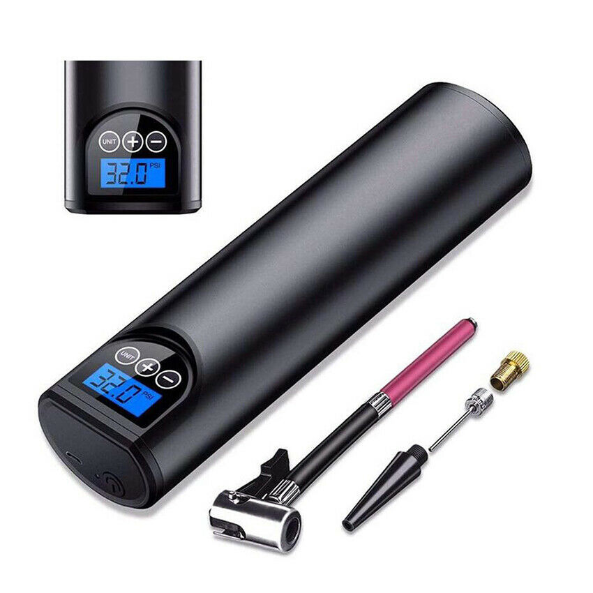 12V Rechargeable Air Compressor Car Bike Electric Auto Pump Tire Inflator