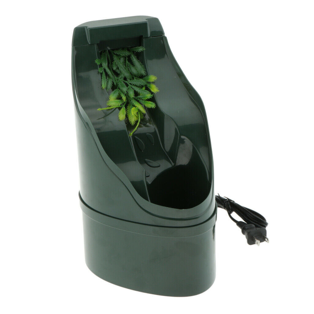 Adjustable Reptile Drinking Water Filter  Feeding  Dispenser