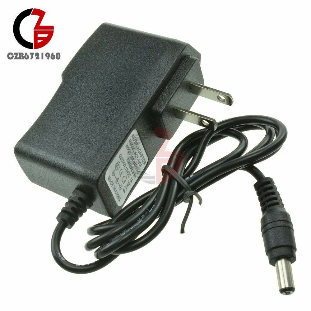 100-240V AC to DC 12V 1A Adapter Converter Power Supply For CCTV System US Plug