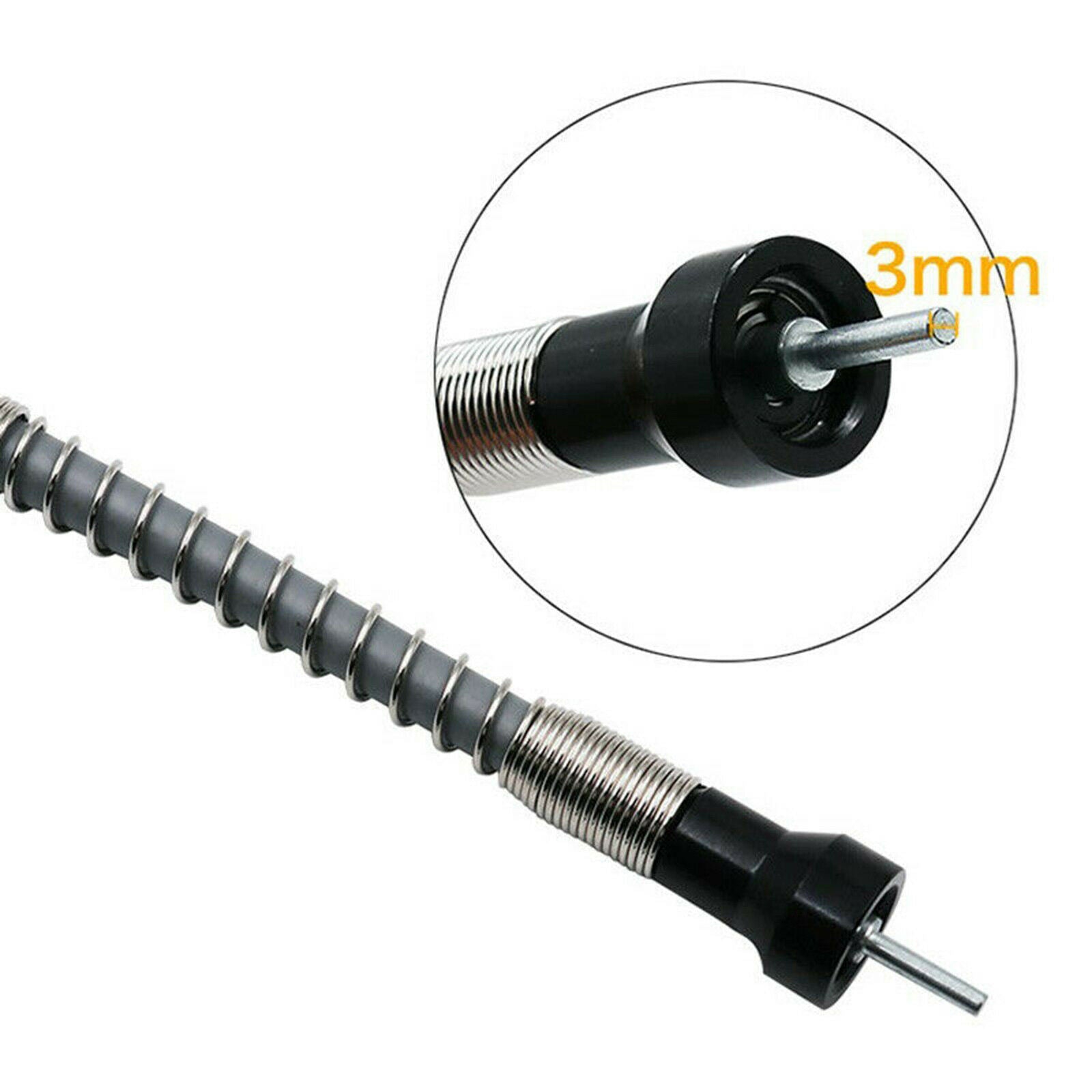 1/8 inch 3.175mm Flex Shaft Adapter Flexible Power Drill Extension Cable for