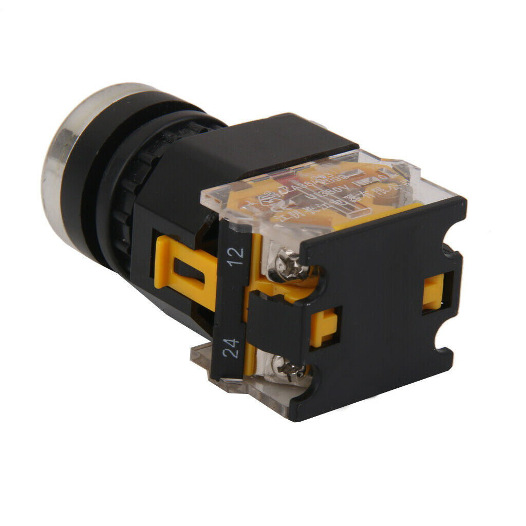 DC / AC 660V 10A Red Sign Push Button Momentary Push Button