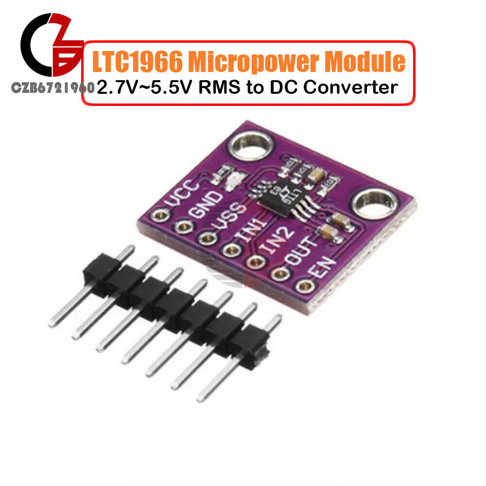 CJMCU-6668 LTC1966 Delta RMS to DC Converter Module 5.5V Precision Micropower