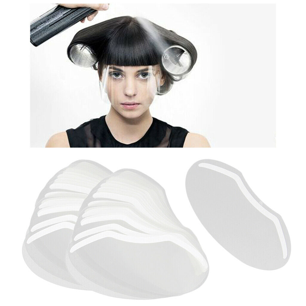 150 Barber Cutting Hairspray Masks Shield Clear Face Eyes Protector for Hair Dye