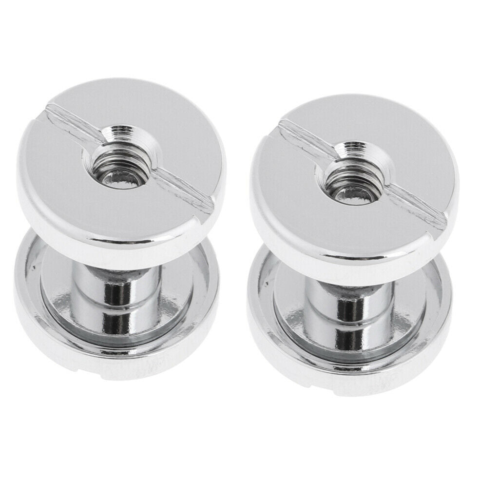 2Pc Durable Brass Book Screws Replacement Assembly Screws for Back Plate Pad